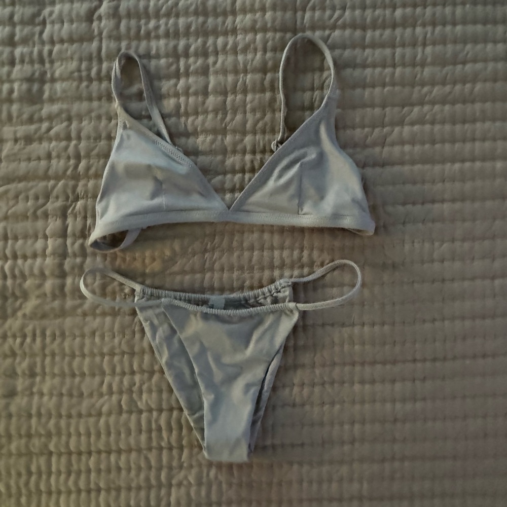 Gray Bikini Set
